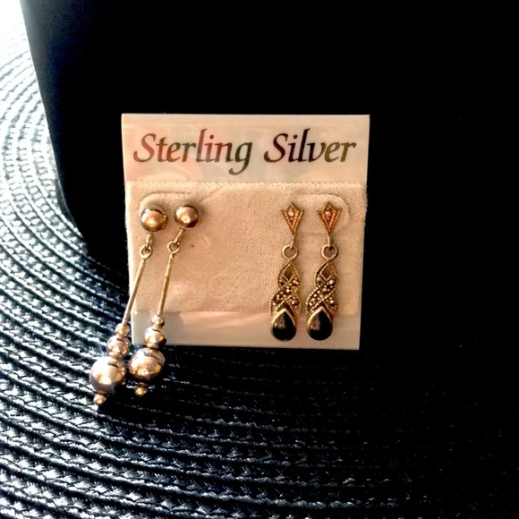 Sterling Silver Earrings NWT - Picture 1 of 6